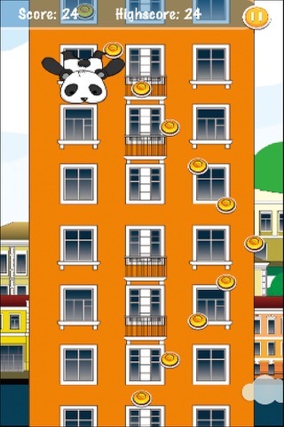 Panda Bungee Run screenshot 2