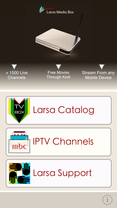How to cancel & delete LarsaTV from iphone & ipad 1