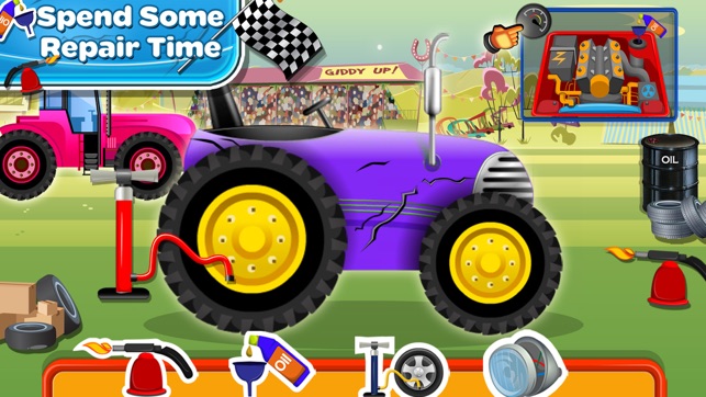 Tractor Simulator Game - Kids Washing(圖2)-速報App