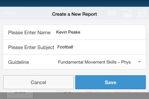 PESA - The PE and Sports Assessment Tool screenshot 3