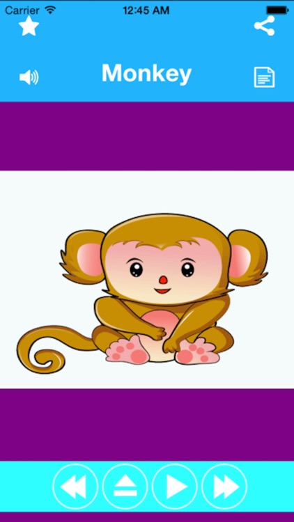 Zooland Animal Names Learning For Kids And Toddlers With Flash Card