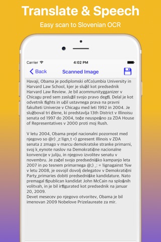 Cam Scanner and Translator Slovenian Pro screenshot 3