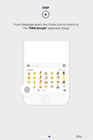 The FWA Emoji and GIF Keyboard screenshot 2