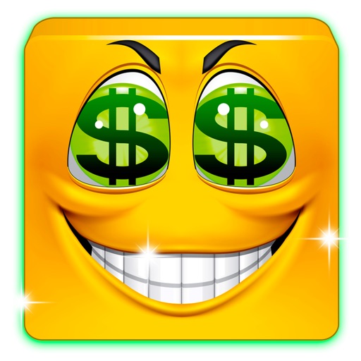 ``` 2015 ``` Funny Emoticons Casino Bonanza: Free Lucky Slot Machine icon