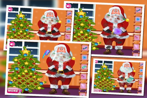 Messy Santa Doctor - Kids Games screenshot 2