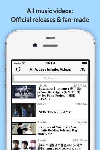 All Access: Infinite Edition - Music, Videos, Social, Photos, News & More! screenshot 4