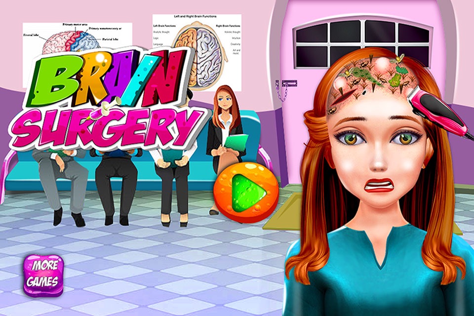 Crazy Surgeon Brain Surgery Simulator Doctor Game screenshot 3