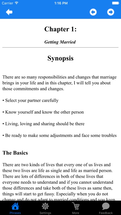 All about Mending The Marriage