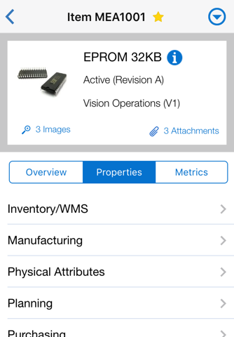 Product Information for EBS screenshot 3