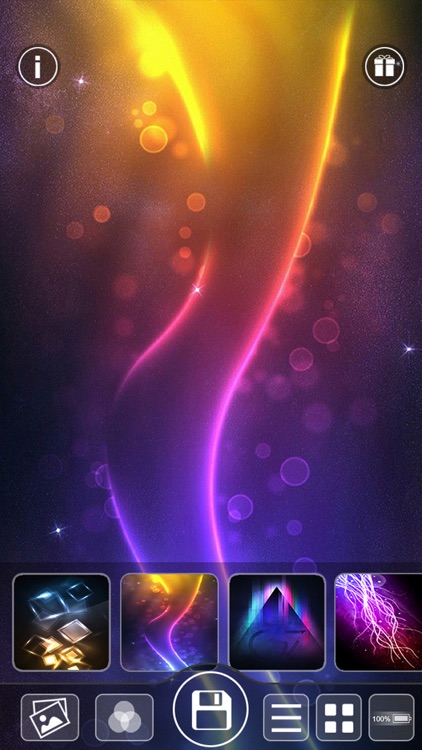 Glow Wallpapers & Themes HD - Pimp Home Screen with Radiant & Sparkle Retina Images screenshot-4