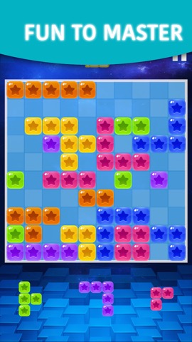 Matrix 10x10! Block Star - Tetra Cubes Puzzle Free Gameのおすすめ画像2