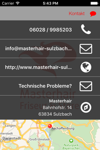 Masterhair Sulzbach Friseur & Store screenshot 2