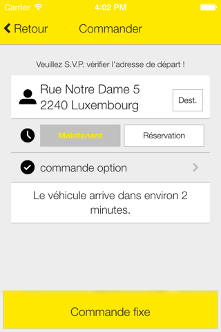 Colux Taxis Luxembourg screenshot 3