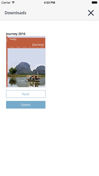 Kuoni Travel Brochures screenshot-3