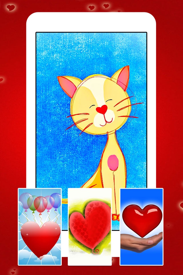 Love – Romantic Wallpapers and Cute Backgrounds screenshot 4