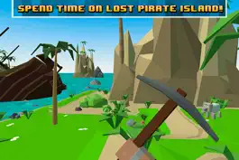 Game screenshot Pixel Pirate Island Survival Simulator 3D mod apk