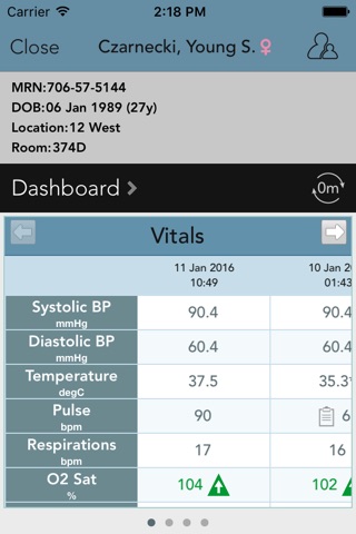 VitalHub Chart screenshot 2