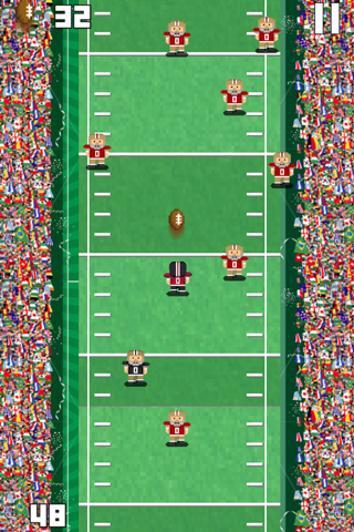 American Blocky Football Touchdown - Super Bowl Defender League screenshot 4