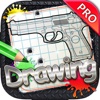 Drawing Desk Guns and Pistols : Draw and Paint Coloring Books Edition Pro