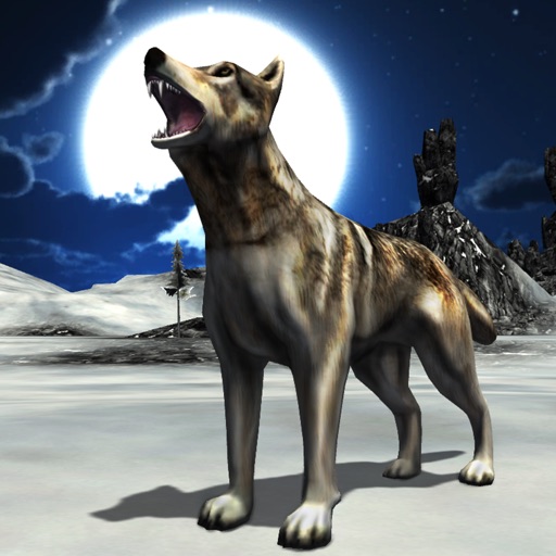 Angry Snow Wolf 2016 – 3D Wildlife alpha predator quest simulation game Icon