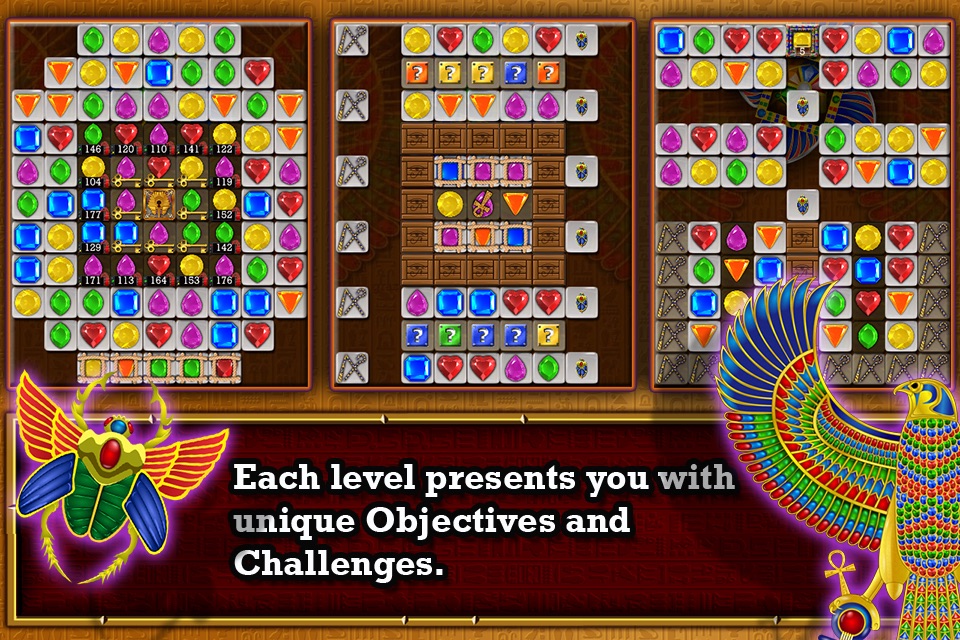 Jewel Drops 2 - Match three puzzle screenshot 3