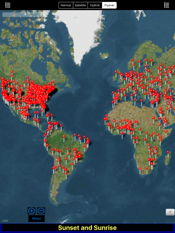 Screenshot #4 pour Sunset and Sunrise with NOAA Radar 3D Free