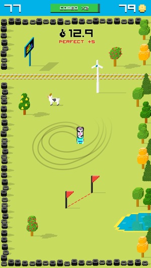 Rally Racing Drift - 8 bit Endless Arcade Challenge(圖4)-速報App