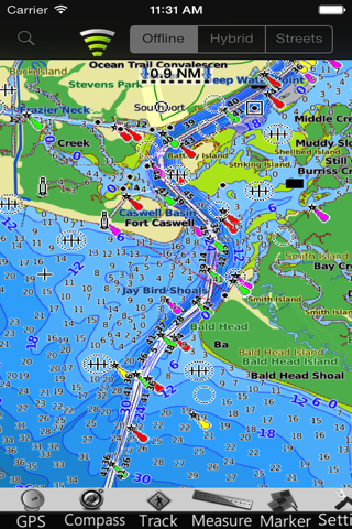 South Carolina Nautical Chart screenshot 3