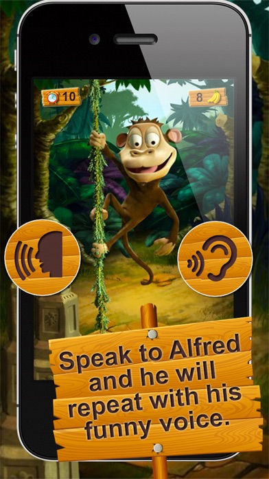 How to cancel & delete Alfred the talking monkey from iphone & ipad 1