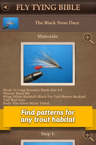 Fly Tying Bible Trout Fishing - Free Step by Step Fishing Tutorials for Tying Pro Patterns screenshot 4