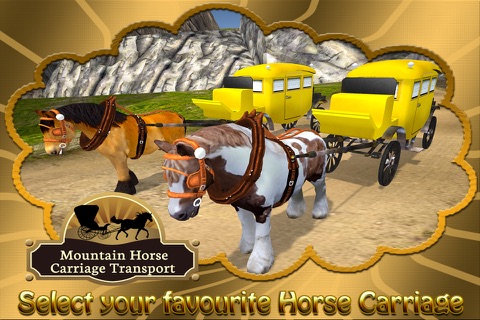 Off Road Tourist Horse Driving 2016 screenshot 4