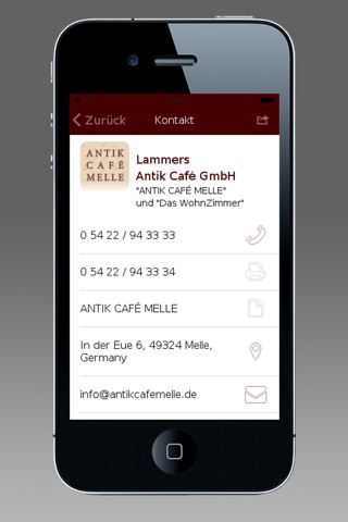 ANTIK CAFÉ MELLE screenshot 3