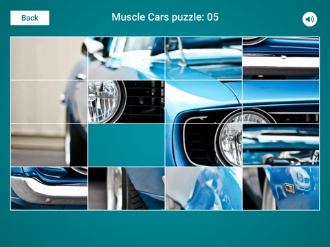 Muscle Cars Sliding Jigsaw screenshot 3