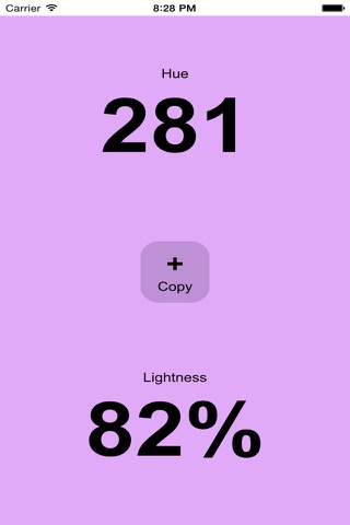 COPIC - the best Color Picker for iPhone & iPod screenshot 2