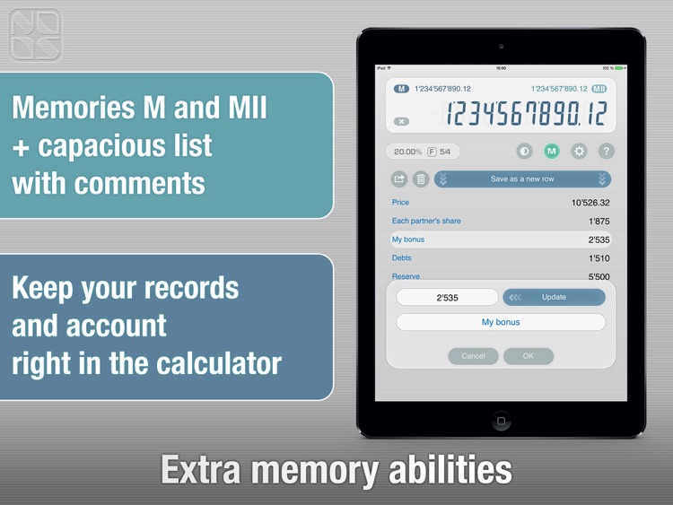 Free Calculator Total Recalc – Business desktop tool with proper percentage and tax calculation, MU and rounding screenshot-3