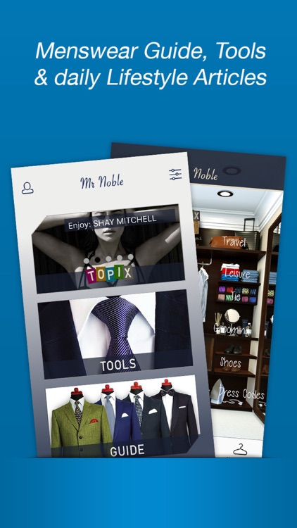 Mr. Noble - The Gentleman Lifestyle App