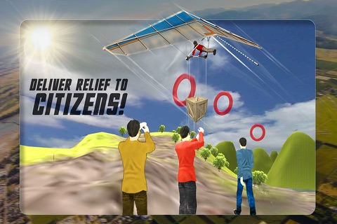 Air Hang Gliding Stunt Adventure 3D screenshot 2