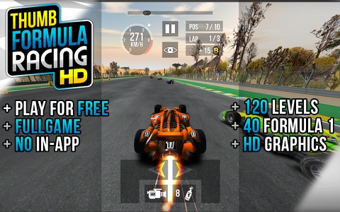 Thumb Formula Racing screenshot 2