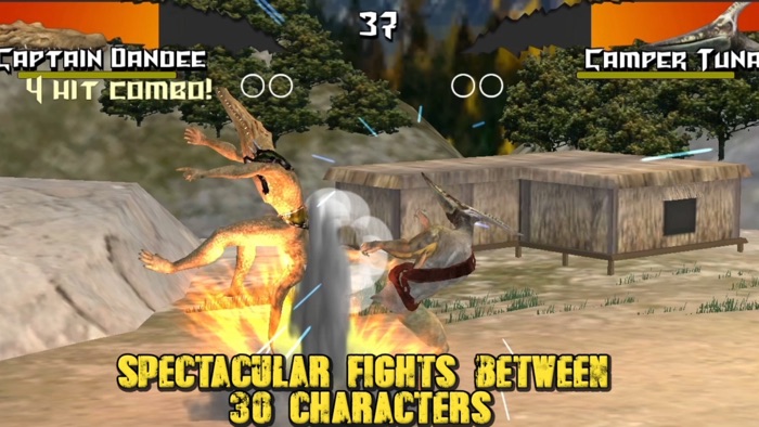 Dinosaurs Free Fighting Game