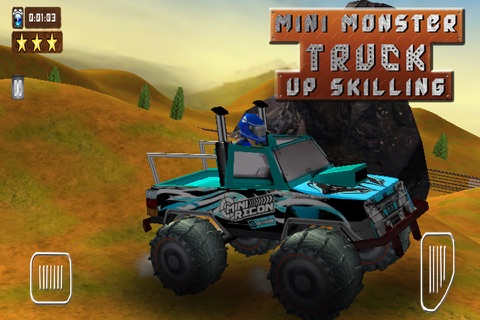 Mini Monster Truck Up Skilling screenshot 4