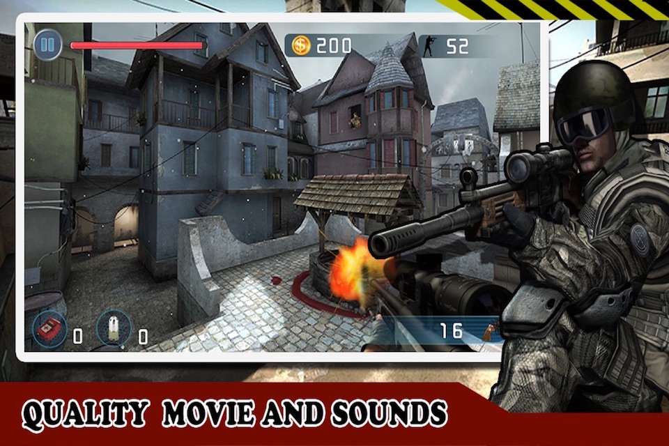 Sniper Shoot War-Gun Shooting: A Classic Fire Shoot Killer City FPS Game screenshot 2