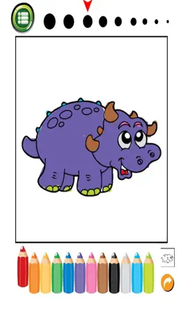 Game screenshot Dino Coloring Book : Free For Toddler And Kids! apk
