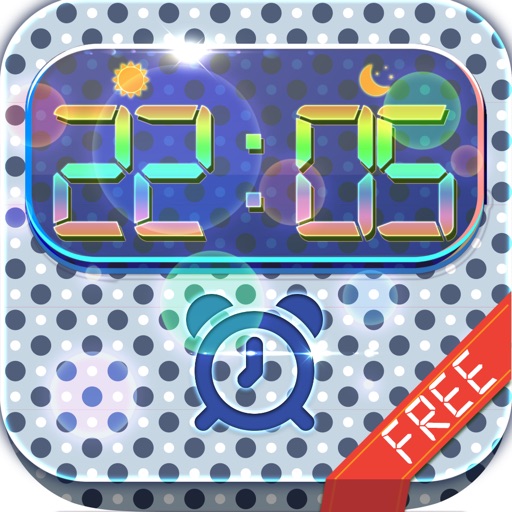 iClock Dots Alarm Clock Wallpapers Free icon