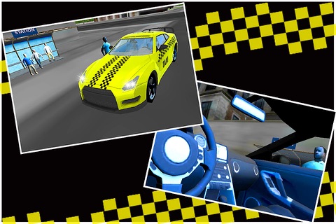Taxi Simulator 3D 2016 screenshot 3