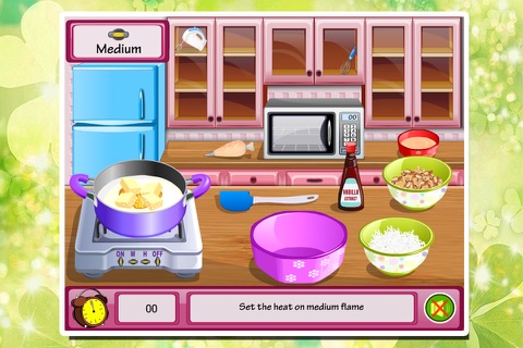 kids cooking game-chocolate cake screenshot 4