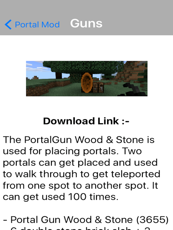 Gravity Gun Featuring Portal For Minecraft Editionのおすすめ画像1