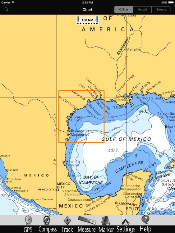 Texas GPS Nautical Charts Pro screenshot-3