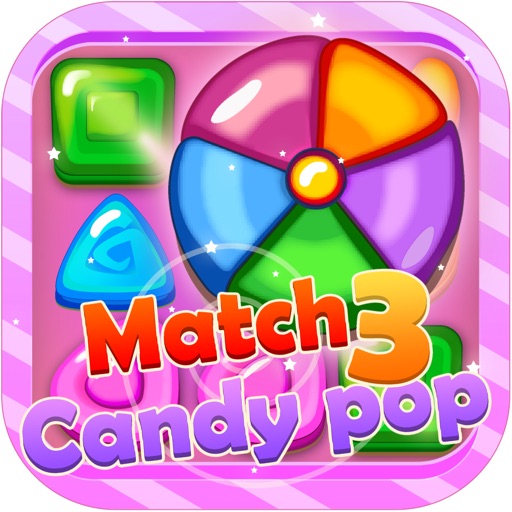 Match 3 Candy Pop - Match 3 Adventure Icon