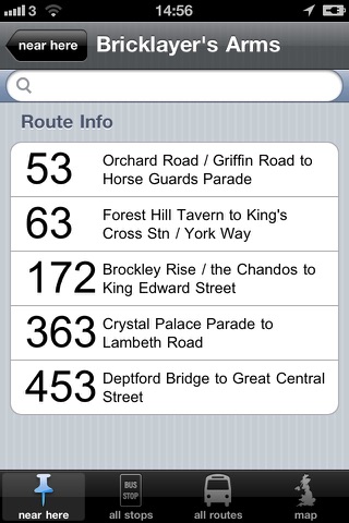 London Buses - Offline screenshot 2