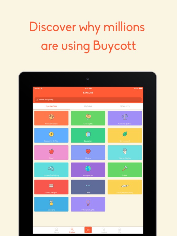 Buycott - Barcode Scanner & QR Bar Code Scanner ipad ekran görüntüleri